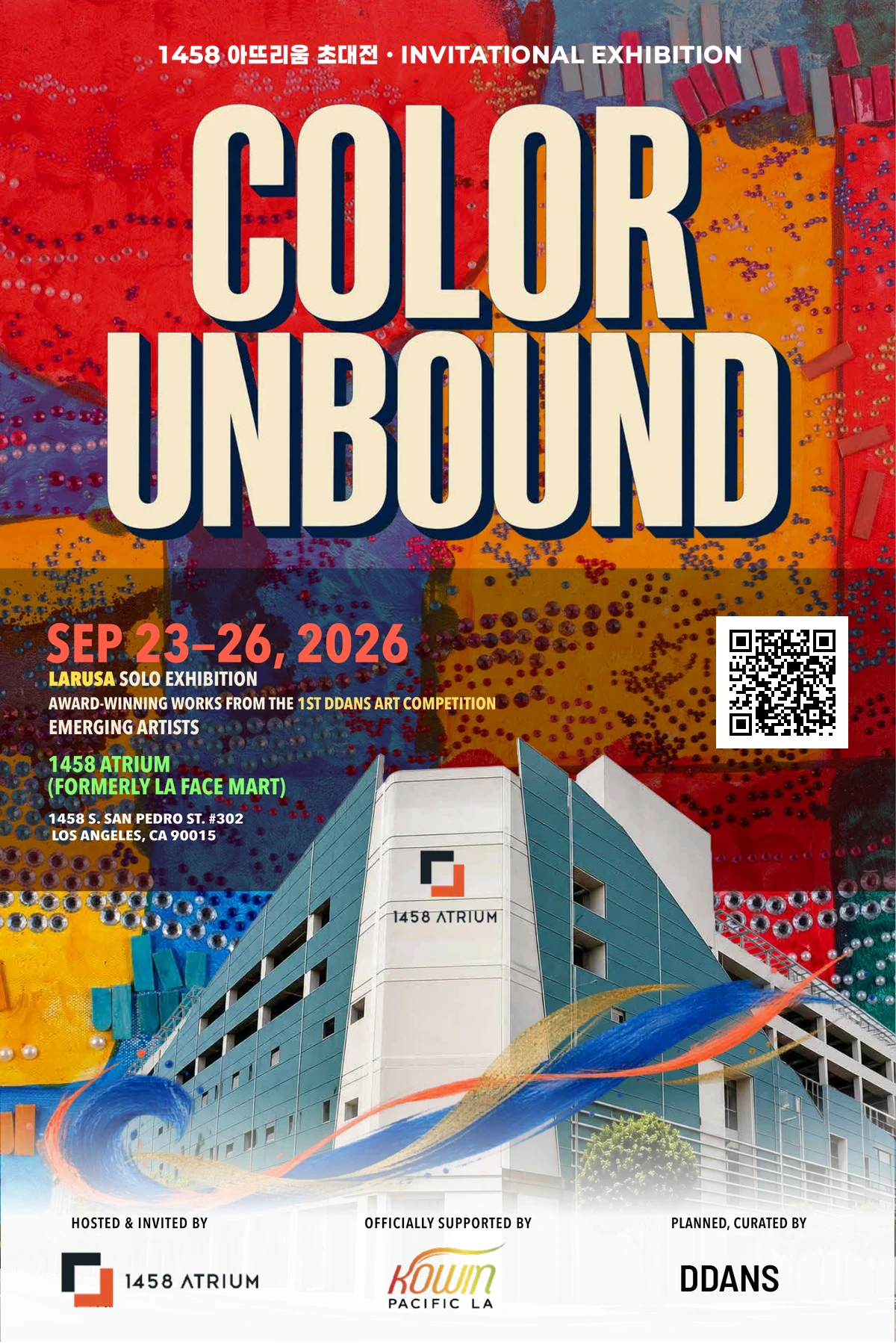 Color Unbound exhibition poster