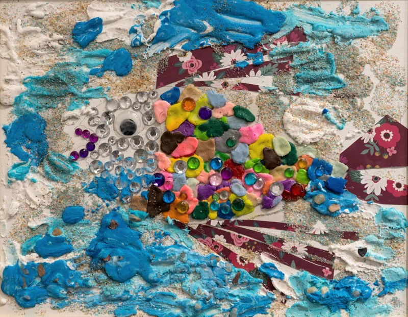 A Fish of Many Colors by Eric Yoo, exhibited at Color Unbound