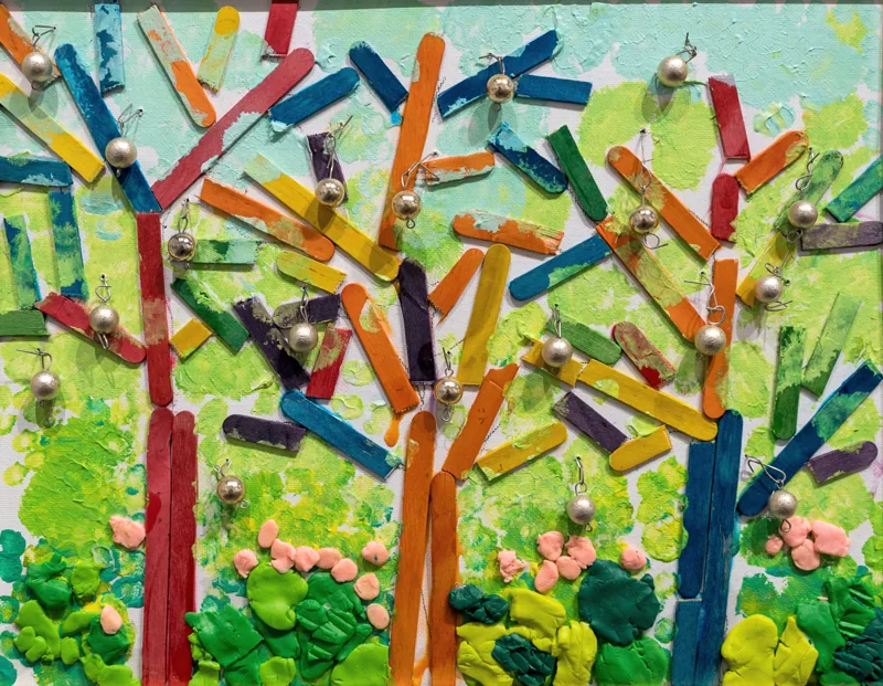Communicating with a Tree by Eric Yoo, exhibited at Color Unbound