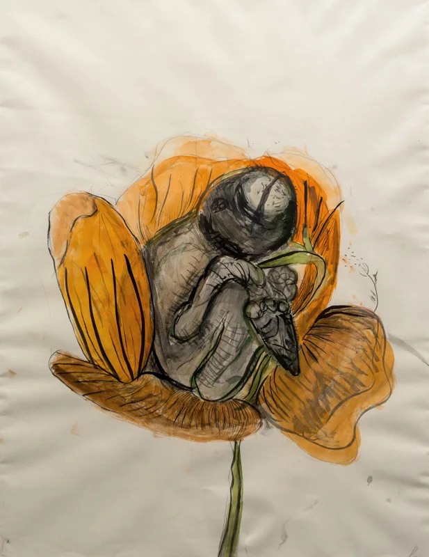 A Twofold Birth by John Tae Kim, exhibited at Color Unbound